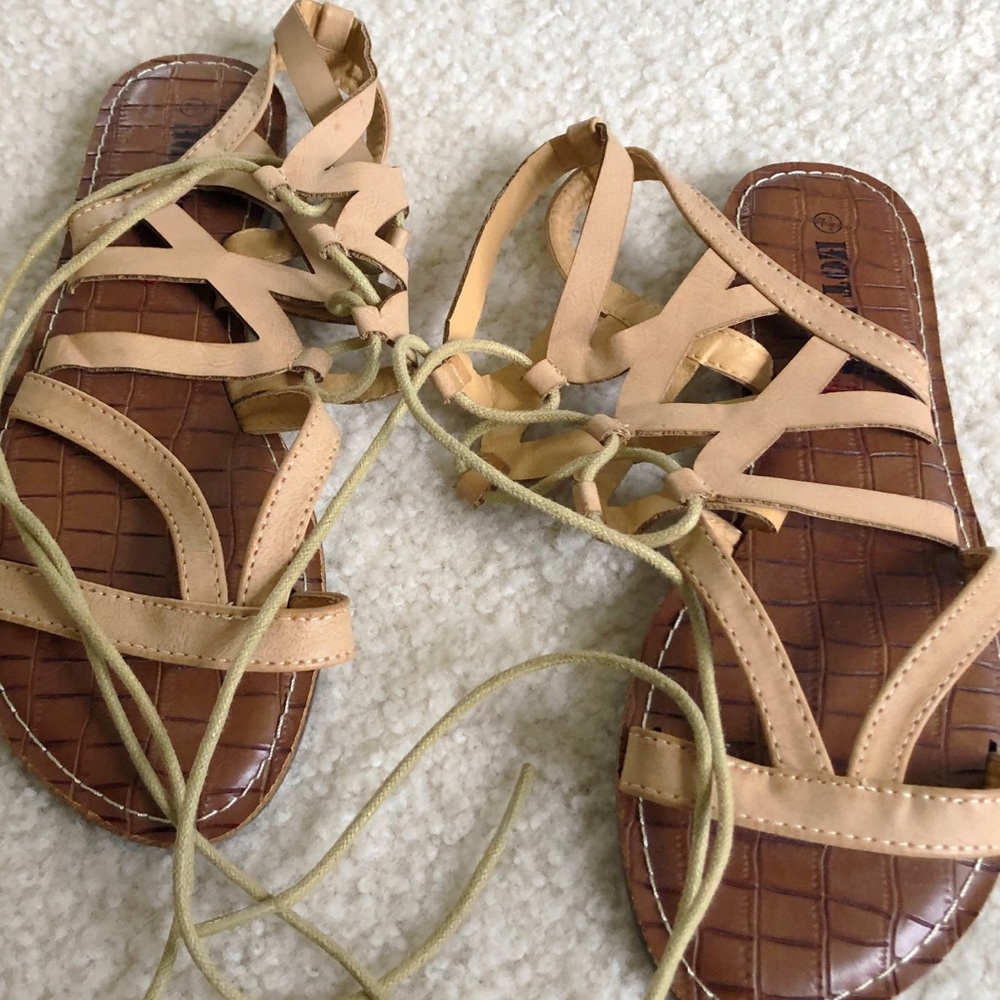 Ankle Lace up Sandals